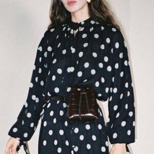Nanushka Polka Dot Dress